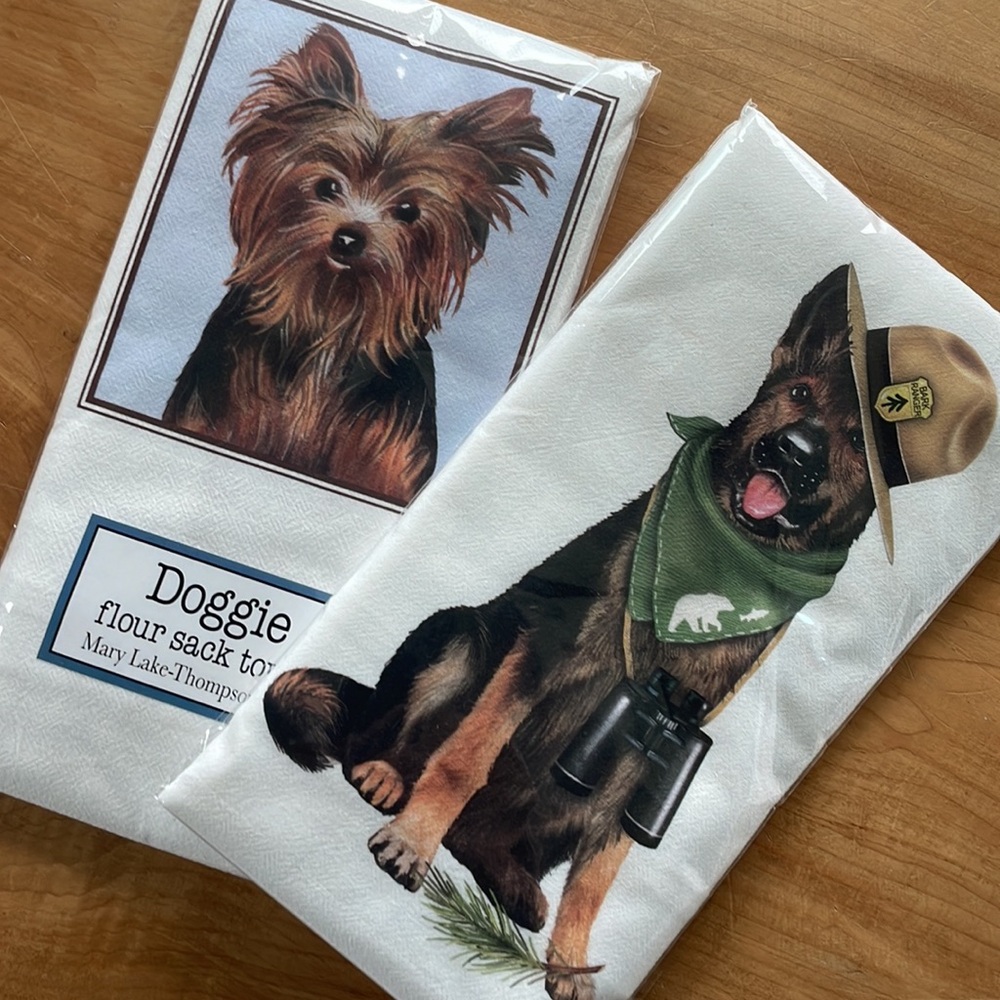 Flour Sack Kitchen Hand Towels 30x30